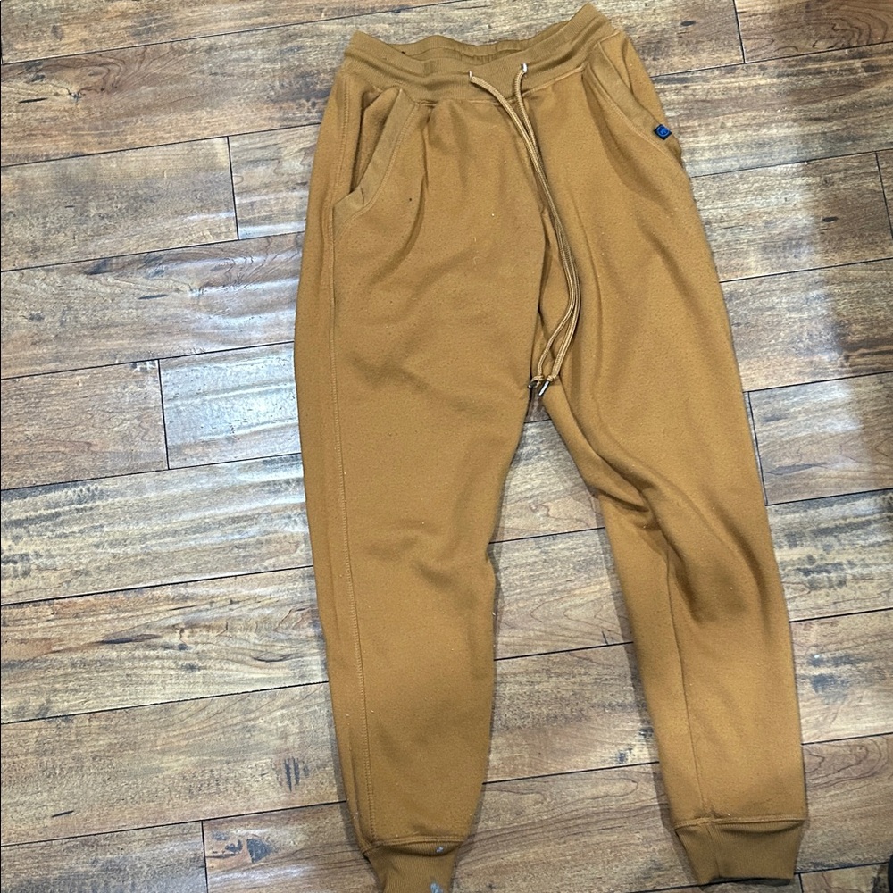 Men's Tan Joggers READ